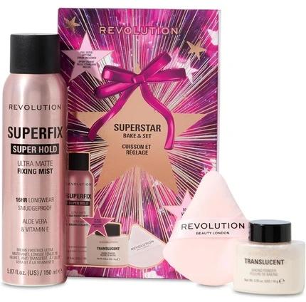 Revolution Beauty Makeup Revolution Superstar Bake & Set - gift set