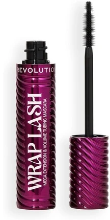 Revolution Beauty Makeup Revolution Wrap Lash Tubing Blakstienų tušas - Řasenka 8,5 ml Burgundy