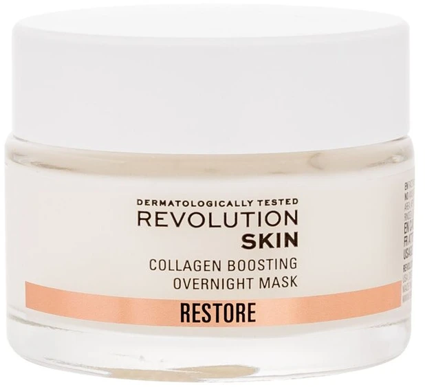 Revolution Skincare Restore Collagen Boosting Overnight Mask Veido kaukė