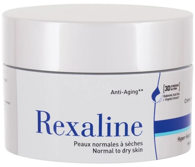 "Rexaline 3D Hydra-Dose Rich Hyper-hydrating Rejuvenating Kreminis" atnaujinantis kremas 50ml