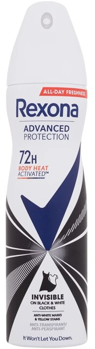 „Rexona Advanced Protection“ nematomas antiperspirantas