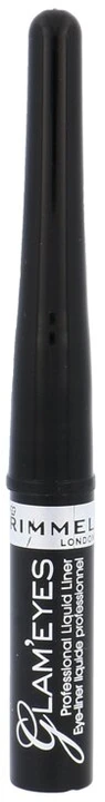 Rimmel London Glam Eyes Profesional Liquid Liner skystas akių pravedimas 001