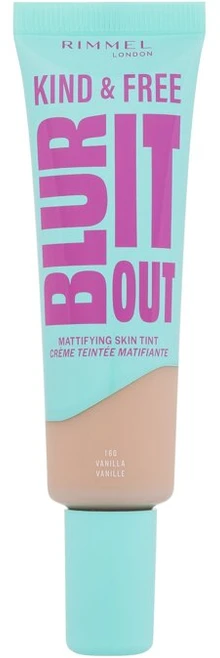 „Rimmel London Kind & Free Blur It Out“ matinį atspalvį suteikiantis makiažo pagrindas