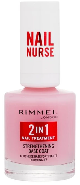 Rimmel London Nail Nurse 2in1 Strenghtening Base Coat Nagų lakas