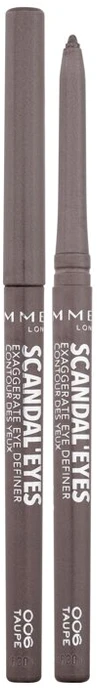 "Rimmel London Scandaleyes" automatinis akių pieštukas Taupe