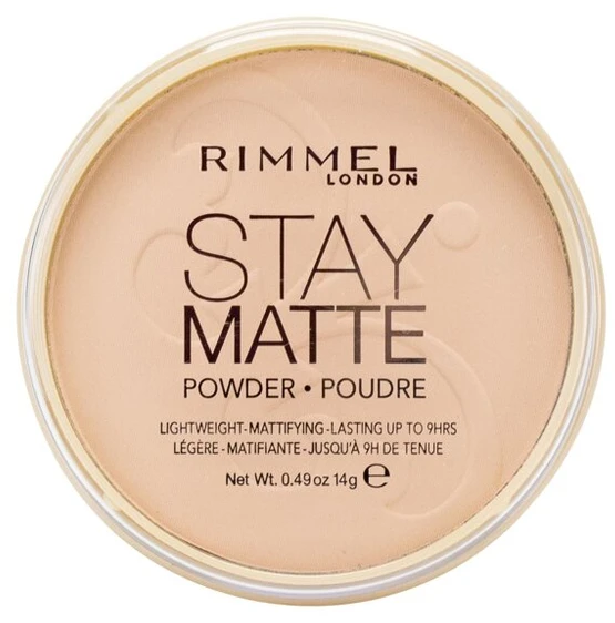 Rimmel London "Rimmel Stay Matte" presuota pudra 005 Silky rusvai gelsvas