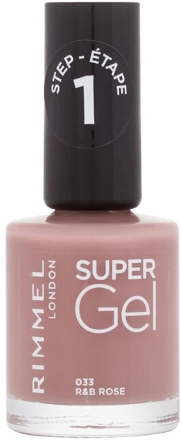 "Rimmel London Super Gel nagų lakas 033 12ml