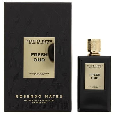 Rosendo Mateu Juodas Collection Fresh Oud PP kvepalai unisex, 100 ml
