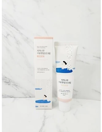 Round Lab Birch Juice Moisturizing Tone Up Sunscreen SPF50+ Tonuojantis apsauginis kremas nuo saulės, 50 ml