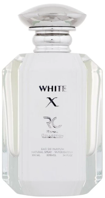 Royal Collection Baltas X EDP parfumuotas vanduo unisex, 100 ml