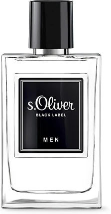 S. Oliver s.Oliver Juodas Label Men EDT tualetinis vanduo vyrams, 50 ml