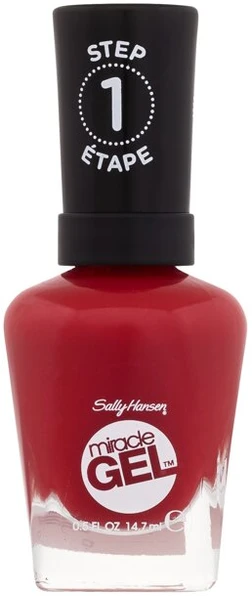 Nagų lakas Sally Hansen Miracle Gel, N: 402 Red Between the Lines, 14,7ml