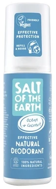 „Salt Of The Earth“ natūralus mineralinis dezodorantas su kokoso kvapu (natūralus dezodorantas), 100 ml