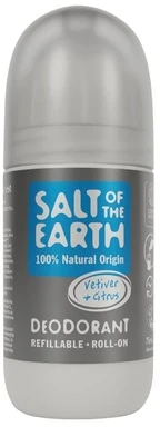 „Salt Of The Earth“ natūralus rutulinis dezodorantas su vetiverija ir citrusiniais vaisiais (dezodorantas rutulinis), 75 ml