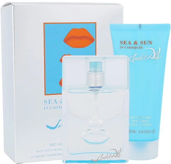 Salvador Dalí Sea & Sun In Cadaques rinkinys moterims (EDT, 50 ml + kūno pienelis, 100 ml)