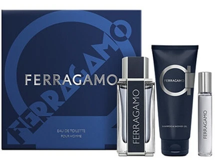 Salvatore Ferragamo Ferragamo - EDT 100 ml + 2in1 dušo želė and Šampūnas 100 ml + EDT 15 ml