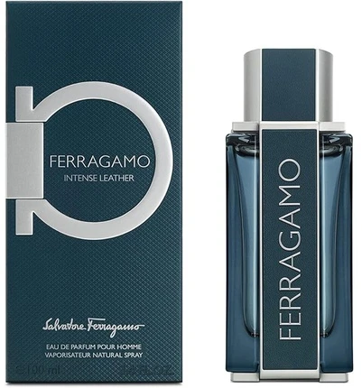 Salvatore Ferragamo Ferragamo Ferragamo Intense Leather EDP parfumuotas vanduo vyrams, 50 ml