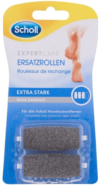 Scholl Scholl Velvet Smooth elektrinės pėdų dildės pakaitinės galvutės, 2 vnt