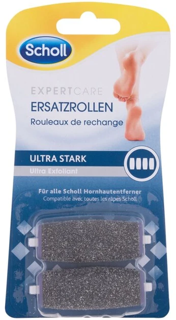 Scholl Rotacinė galvutė su deimantiniu kristalu "Velvet Smooth" - itin grubi 2 vnt.