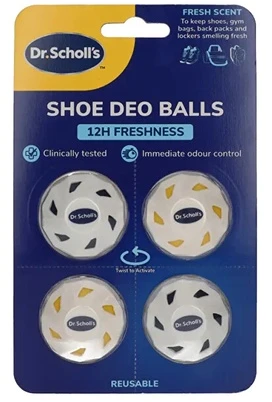 Scholl Batų Deo Balls 4 vnt