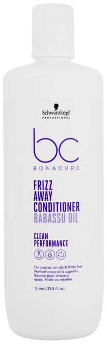 Plaukų kondicionierius Schwarzkopf Professional Bonacure Frizz Away kondicionierius su Babassu aliejumi 1000ml