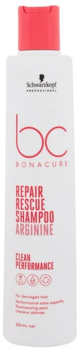 Atkuriamasis plaukų šampūnas Schwarzkopf Bonacure Repair Rescue Šampūnas Arginine 250ml