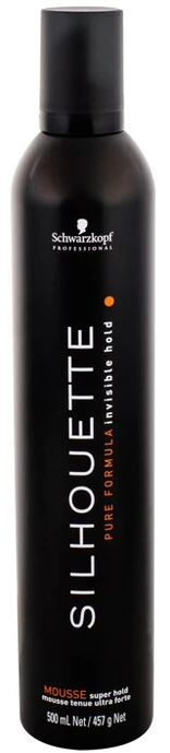 Putos plaukams labai stiprios fiksacijos Schwarzkopf Silhouette Super Hold Mousse 500ml