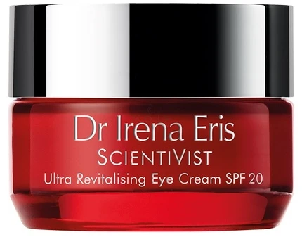 Dr Irena Eris Scientivist Ultra Revitalis Paakių kremas SPF 20 gaivinantis paakių kremas, 15 ml