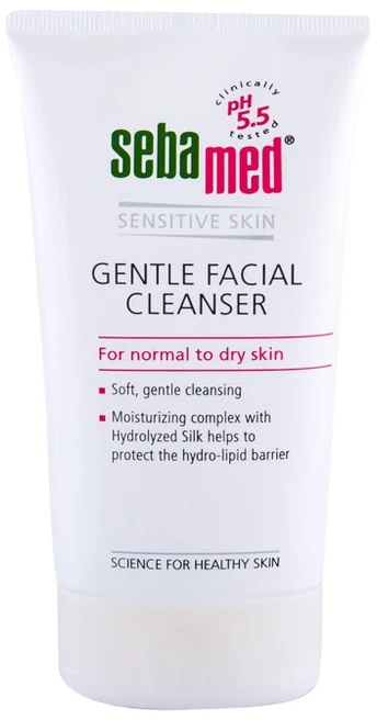 Sebamed Gentle Facial Valiklis švelnus veido valymo gelis 150ml