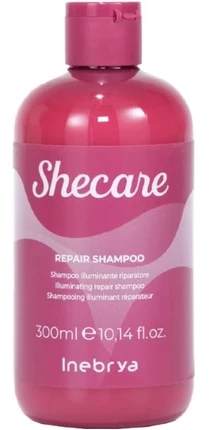 Inebrya Shecare Repair Šampūnas atkuriamasis plaukų šampūnas, 300 ml
