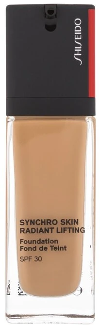 „Shiseido Synchro Skin Radiant Lifting Radiant“ skystas makiažo pagrindas, 340 Oak SPF 30, 30 ml
