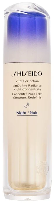 Naktinis serumas Shiseido Vital Perfection LiftDefine Radiance Night Concentrate, 80 ml