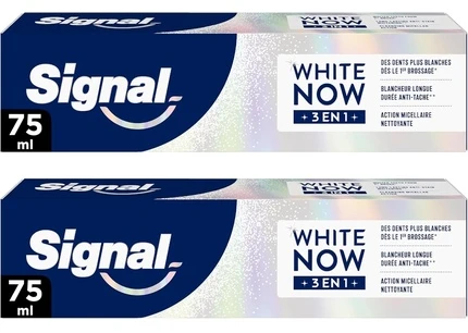 Signal Balinamoji dantų pasta Baltas Now 3in1 Original 75 ml