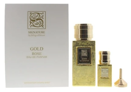 Set Signature Sillage D'Orient: Rose, Eau De Parfum, Unisex, 100 ml + Rose, Eau De Parfum, Unisex, 15 ml