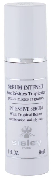 Sisley Intensive Serum With Tropical Resins valomasis veido serumas mišriai ir riebiai odai, 30 ml