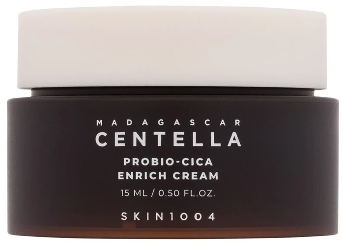 SKIN1004 Madagascar Centella Probio-Cica Enrich Cream Veido kremas su probiotikais, 15 ml