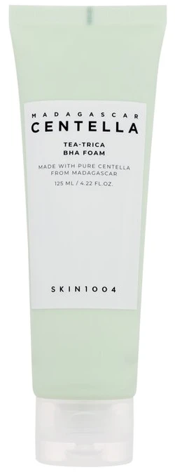 SKIN1004 Madagascar Centella Tea-Trica BHA Foam Valomosios veido putos, 125 ml