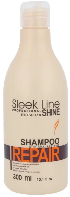 Šampūnas pažeistiems plaukams Stapiz Sleek Line Repair 300ml