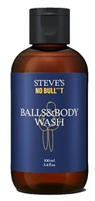 Steve's Dušo želė intymioms vietoms ir visam kūnui No Bull***t (Balls & Kūno prausiklis) 100 ml