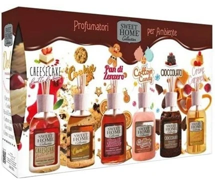 Sweet Home Collection saldžių namų kvapų rinkinys, 6 vnt., 30 ml