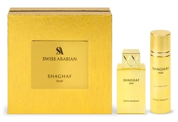 „Swiss Arabian Shaghaf Oud“ EDP 75 ml + kūno purškiklis 75 ml (unisex)