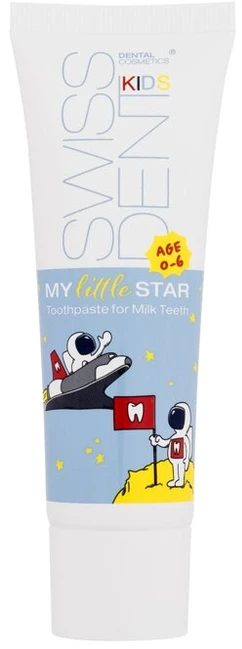 „Swissdent Kids My Little Star“ dantų pasta vaikams nuo 0 iki 6 metų, 50 ml