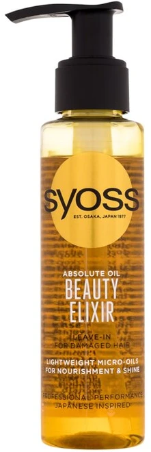 Syoss Beauty Eliksyras Absolute Oil, 100 ml