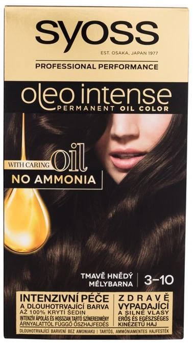 Syoss Oleo Intense Permanent Oil Color plaukų spalva moterims, 50 ml
