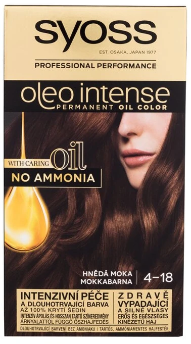 Syoss Oleo Intense Permanent Oil Color plaukų spalva moterims, 50 ml