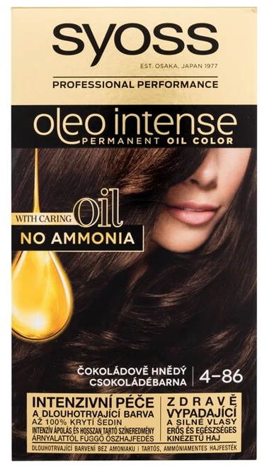 Syoss Oleo Intense Permanent Oil Color plaukų spalva moterims, 50 ml