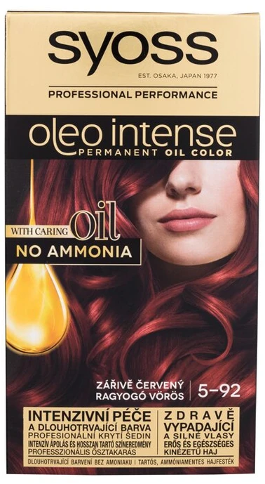 Syoss Oleo Intense Permanent Oil Color plaukų spalva moterims, 50 ml