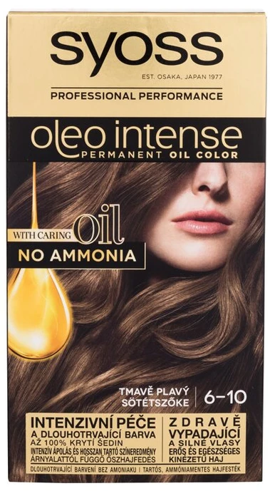 Syoss Oleo Intense Permanent Oil Color plaukų spalva moterims, 50 ml