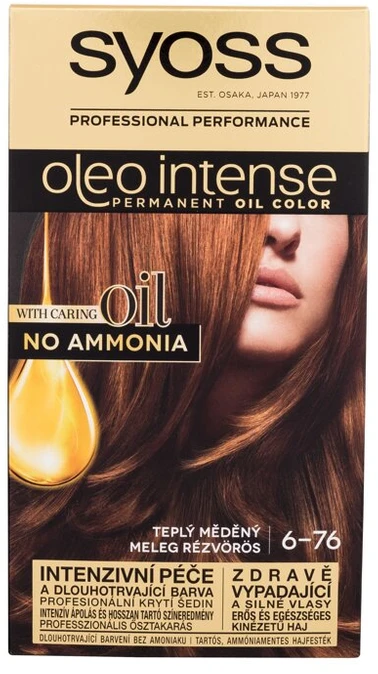 Syoss Oleo Intense Permanent Oil Color plaukų spalva moterims, 50 ml