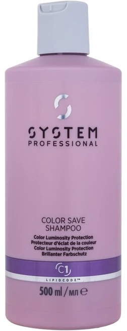 System Professional, Color Save C1, Hair Šampūnas, For Spalvą išsaugantis, 500 ml